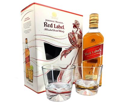 Уиски Johnnie Walker Red Label 700 мл + 2 Чаши