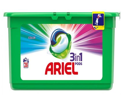 Капсули за цветно пране Ariel 3в1 Pods Color 25 бр