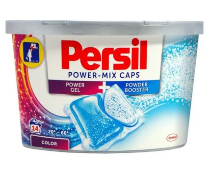 Капсули за цветно пране Persil Power Mix Color 14 бр 