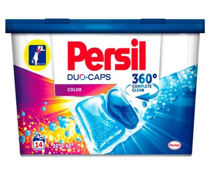 Капсули за цветно пране Persil Duo-caps Color 14 бр 