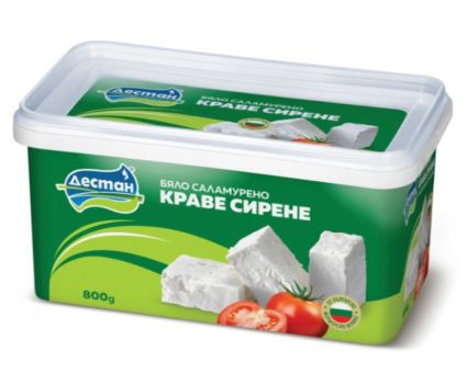 Бяло Саламурено Краве Сирене Дестан Кутия 800 г
