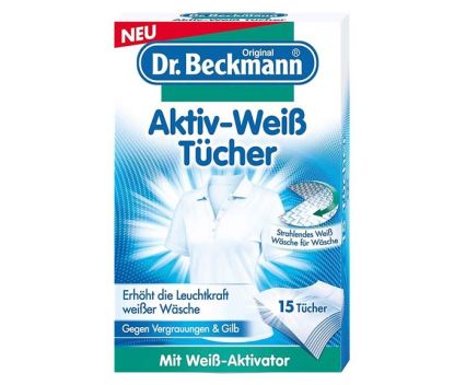 Кърпички за бяло пране Dr. Beckmann 15бр S