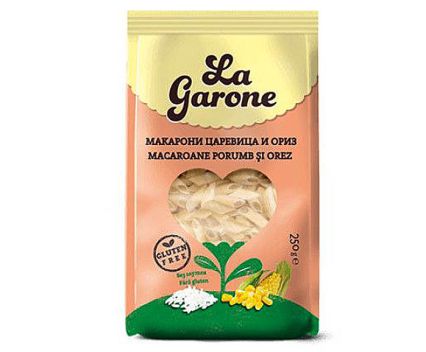 Макарони от царевица и ориз La Garone 250 г