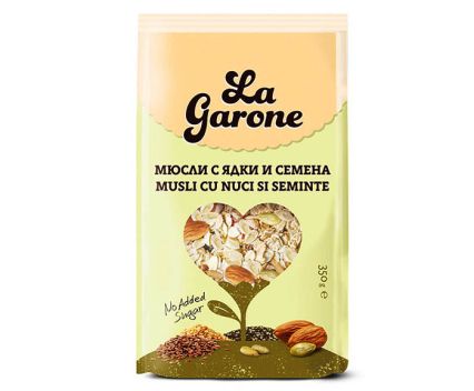 Мюсли Ядки и семена La Garone 350 г