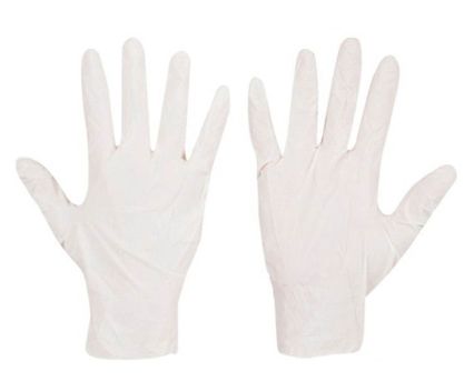 Ръкавици без талк латексови 100бр XL размер - кутия