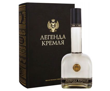 Водка Легенда Кремля 700 мл в Черна Книга Legend of Kremlin Black