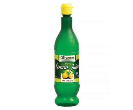 Лимонов сок 100% Olivenos 330 мл