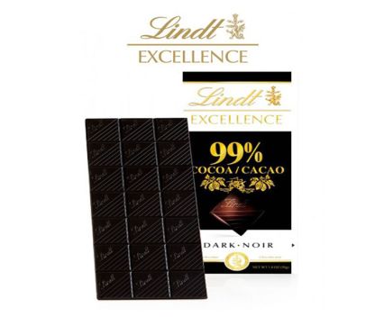 Тъмен Шоколад Lindt Excellence 99% Какао 50 г