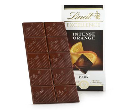 Черен Шоколад Lindt Excellence Портокал 100 г