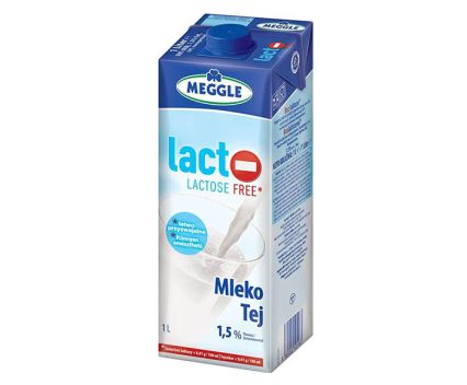Прясно Мляко Без Лактоза Meggle 1.5% 1 л