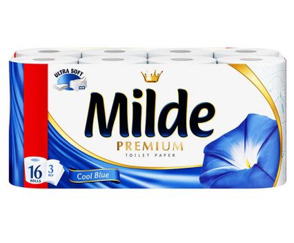 Тоалетна хартия Milde Cool Blue 16 бр