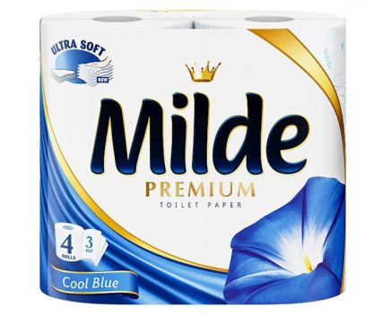 Тоалетна хартия Milde Cool Blue 4 бр