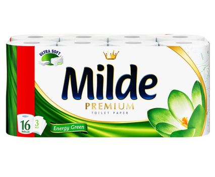 Тоалетна хартия Milde Energy Green 16 бр