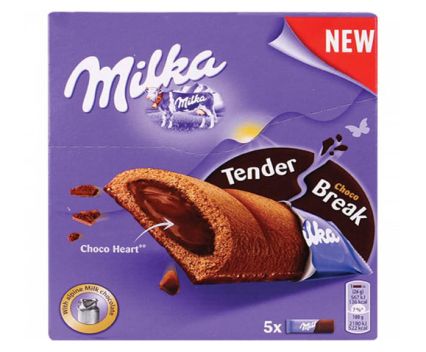 Десерт Milka Tender Choko Break 5бр 130 г