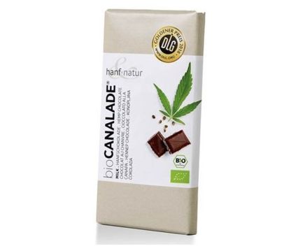 БИО Млечен шоколад с коноп Hanf & Natur 100гр