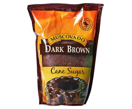 Кафява тръстикова захар Dark Muscovado 500 г