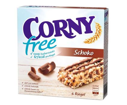 Мюсли Барове Corny Free с Шоколад 6 х 20 г