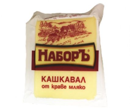 Кашкавал от краве мляко НаборЪ 400 г
