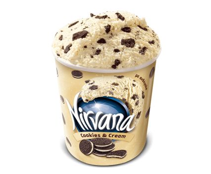 Сладолед Cookies & Cream Nirvana 335 г