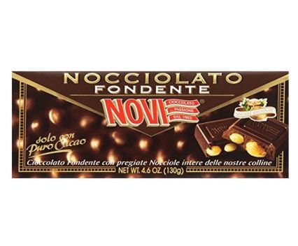 Черен шоколад с цели лешници Novi Nocciolato Fondente 130гр