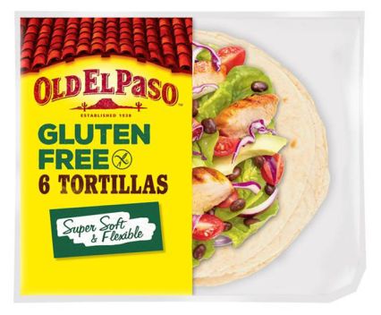 Пшенични тортили Old el Paso Без глутен 6 бр