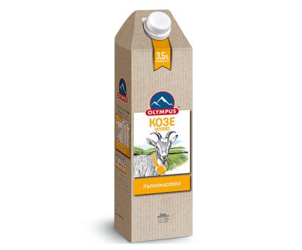 Прясно Козе Мляко 3.5% Olympus 1 л