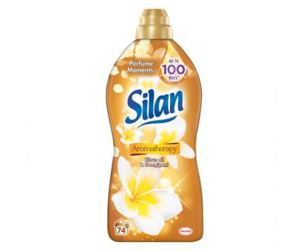 Омекотител концентрат Silan Aromatherapy Citrus Oil & Frangipani 1.85 л, 74 пранета