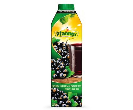 Сок Pfanner Касис 25% 1 л