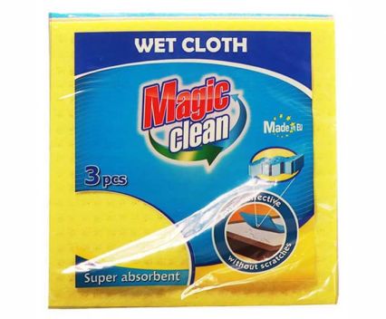 Почистващи Мокри Кърпи Magic Clean 3 бр
