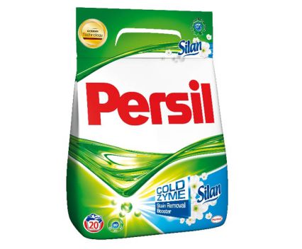 Прах за пране Persil Deep Clean Silan 18 пр. 1.2 кг