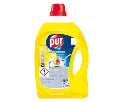 Препарат за миене на съдове PUR лимон 4.5 л