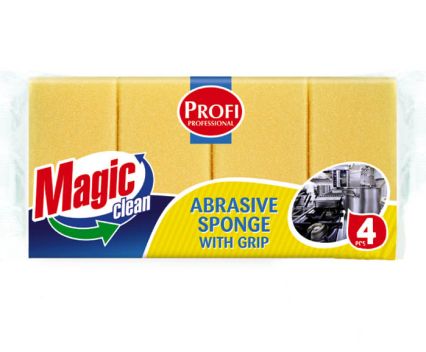 Домакински гъби с канал Magic Clean Profi 4бр