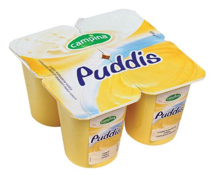 Крем пудинг Puddis ванилия 4 х 125 г