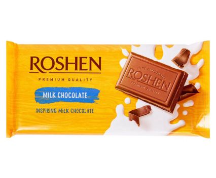 Млечен шоколад Roshen премиум 90 г