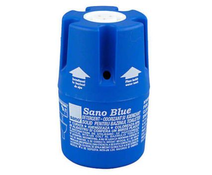 Синя вода за тоалетна чиния Sano Blue 150 г