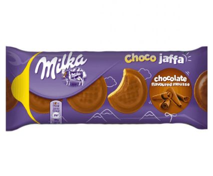Шоколадови Бисквити Milka ChocoJaffa 128 г