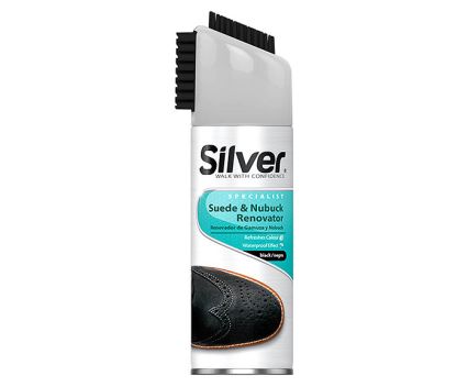 Silver за възстанoвяване на черен набук и велур Renovator 200мл