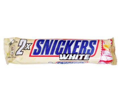 Шоколадов десерт Snickers White 2 Pack 80 г