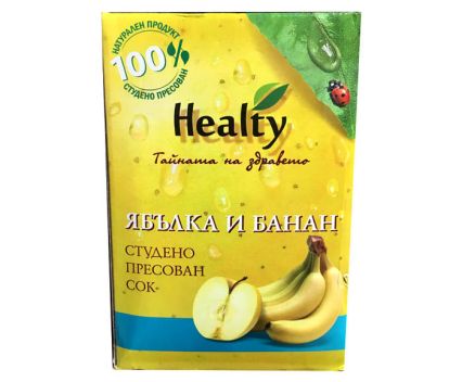 Сок Healty Ябълка и Банан 3 л