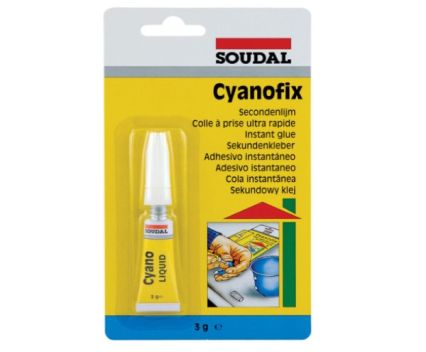 Лепило SOUDAL цианофикс 3гр.
