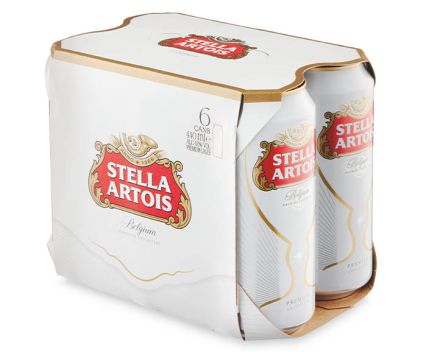 Бира Stella Artois Кен 6 бр х 500 мл