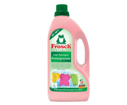 Екологичен течен перилен препарат Frosch 1.5л цветно