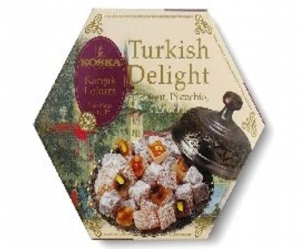 Турски локум Turkish Delight Лешник, кокос и шам фъстък 250 г