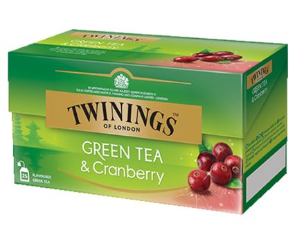 Зелен чай и боровинки Twinings 25 бр х 2 г