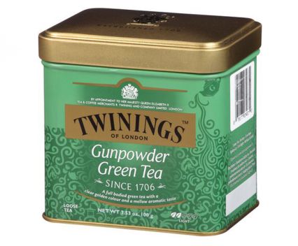 Зелен Чай Twinings Gunpowder Green Tea 100 г - Метална Кутия