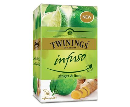 Чай Twinings Infuso Джинджифил и Лайм 20 бр х 1.5 г