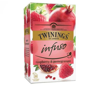 Чай Twinings Infuso Малина и Нар 20 бр х 2 г