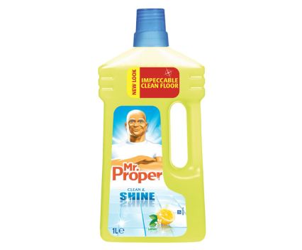 Универсален почистващ препарат Mr Proper Lemon Clean & Shine 1 л