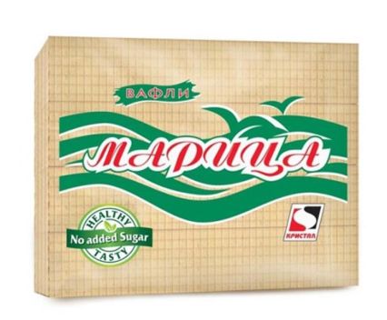 Вафли без Захар Марица 150 г
