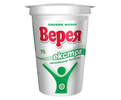 Кисело мляко Верея екстра 3%